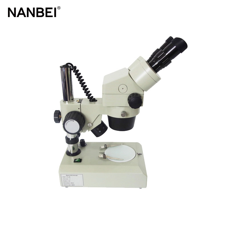 Lab Light Binocular Stereo Zoom Microscope for Mobile Phone