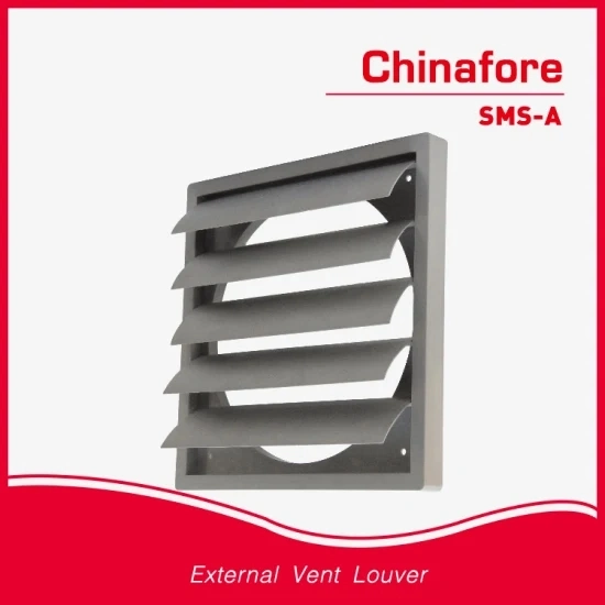 Ventilation System Accessories Plastic Air Louver Grille Diffuser Hood