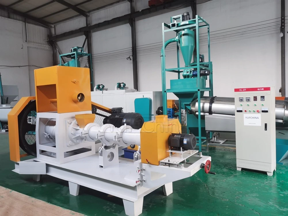 1-1.2t/H Fish Feed Manufacturing Machinery Floating Fish Pellet Production Line