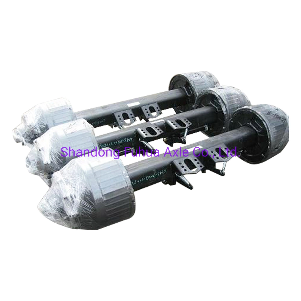 Heavy Duty Trailer Axle Rear Axles Germany BPW Type 12ton 14ton 16ton 18ton Axle for Egypt Market