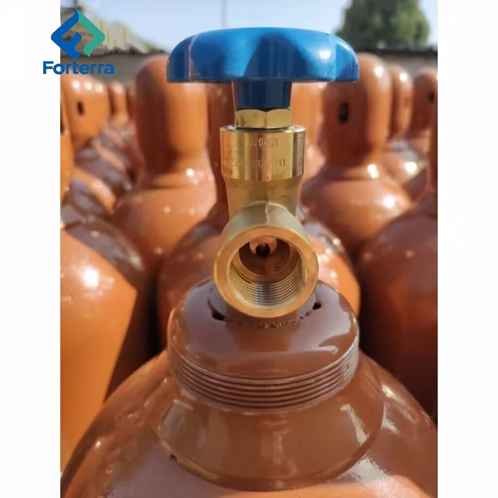 High Purity 99.999% 50L 200bar Helium He Gas in 40L 47L 50L Tped Cylinder