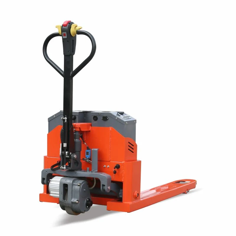 Pallet Truck Battery Electric Truck Pallet Manual Operation Hydraulic System PU Wheels