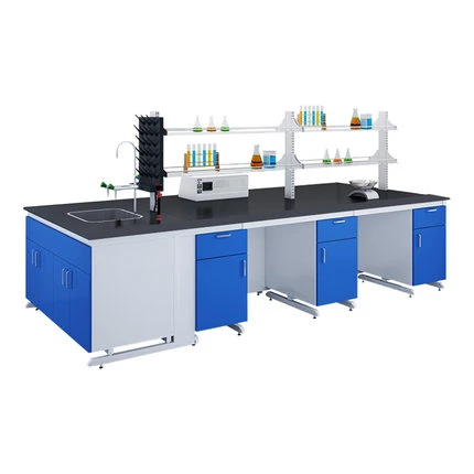 School Laboratory Station Antistatic Test Bench Chemistry Table Side Work Bench