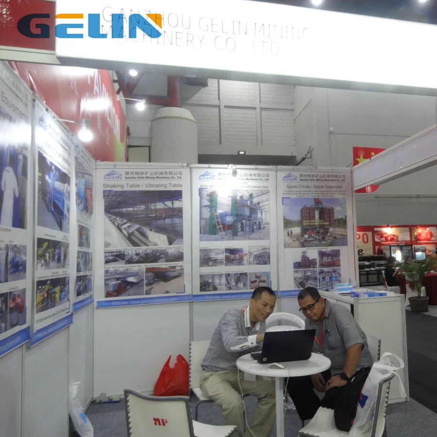 Gelin Ganzhou máquinas de Mineração Empresa participar da exposição na Indonésia