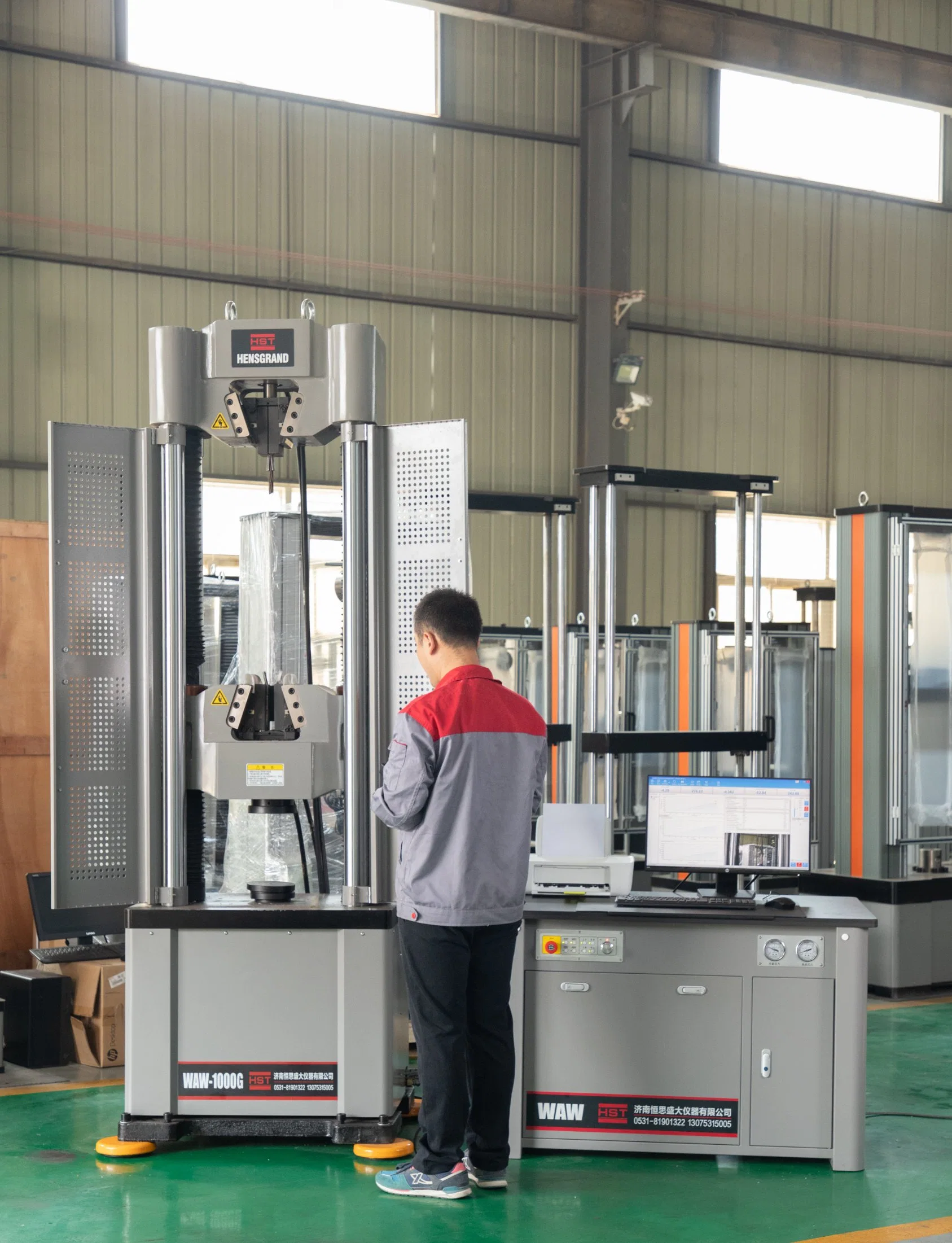 Waw/Wew/We Series Full Line Hydraulic Universal Tester Machine