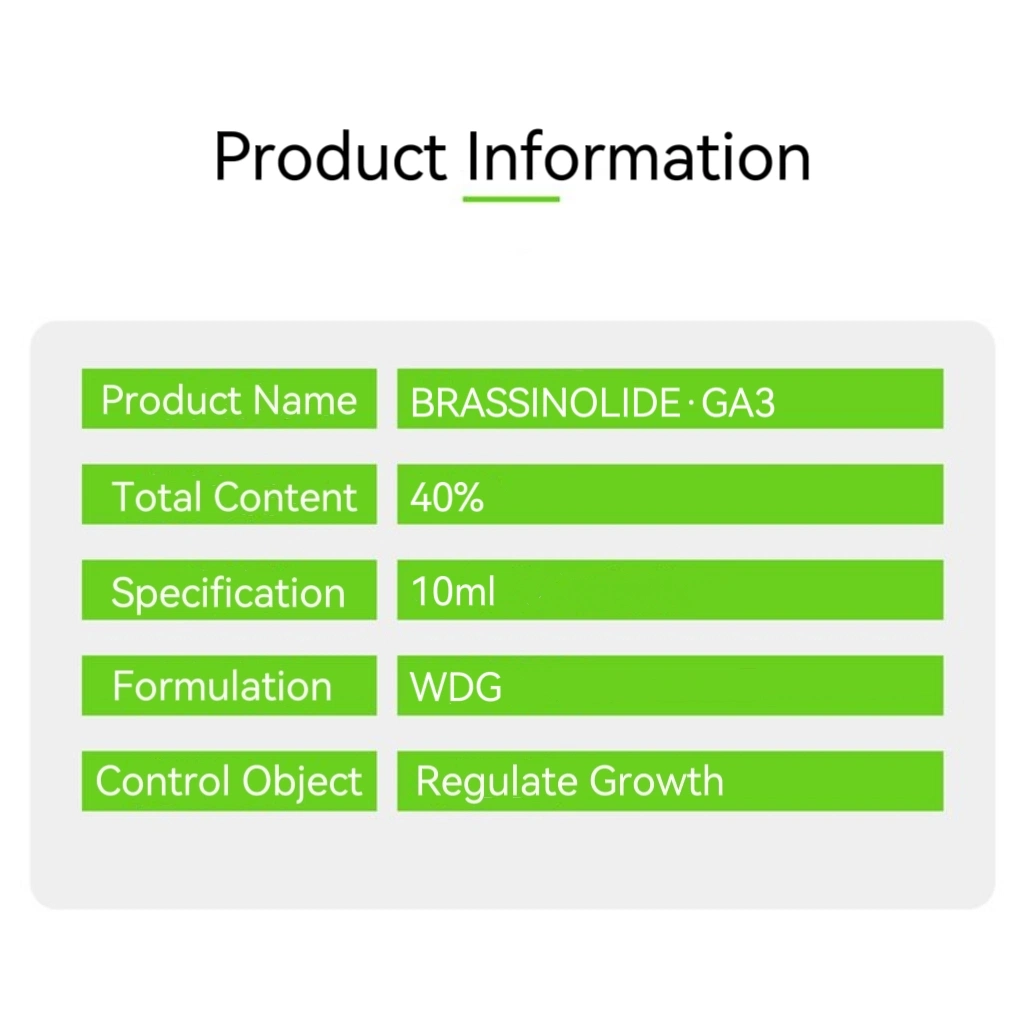 Hot Sale High quality/High cost performance  40% Brassinolide Ga3 Mixture