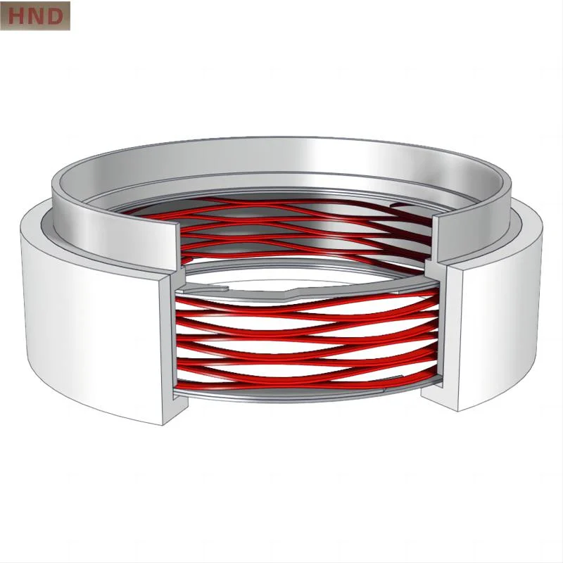 Multilayered Wave Spring UK Flat Wire Compression Spring Processing Stainless Steel