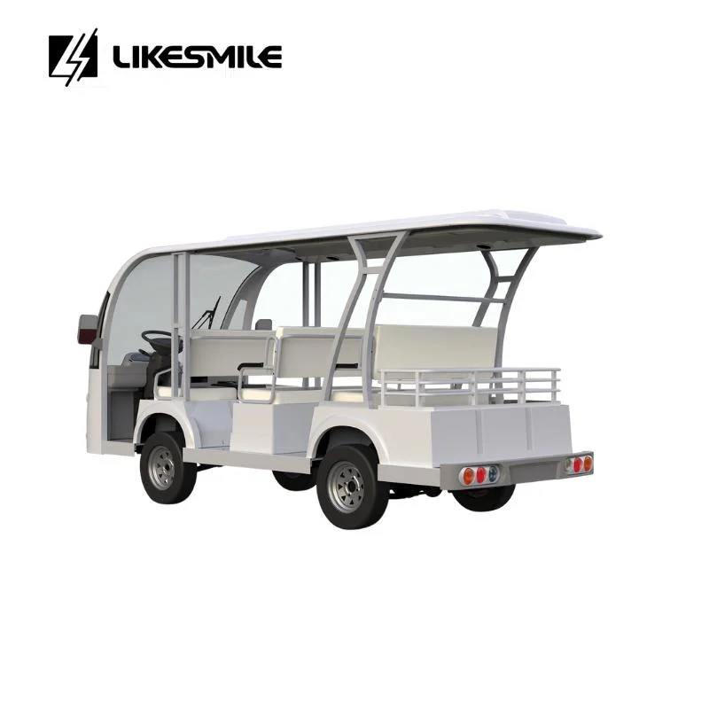 Safety and Reliability in Scenic Destinations CE Certified 8-Seater Electric Sightseeing Car