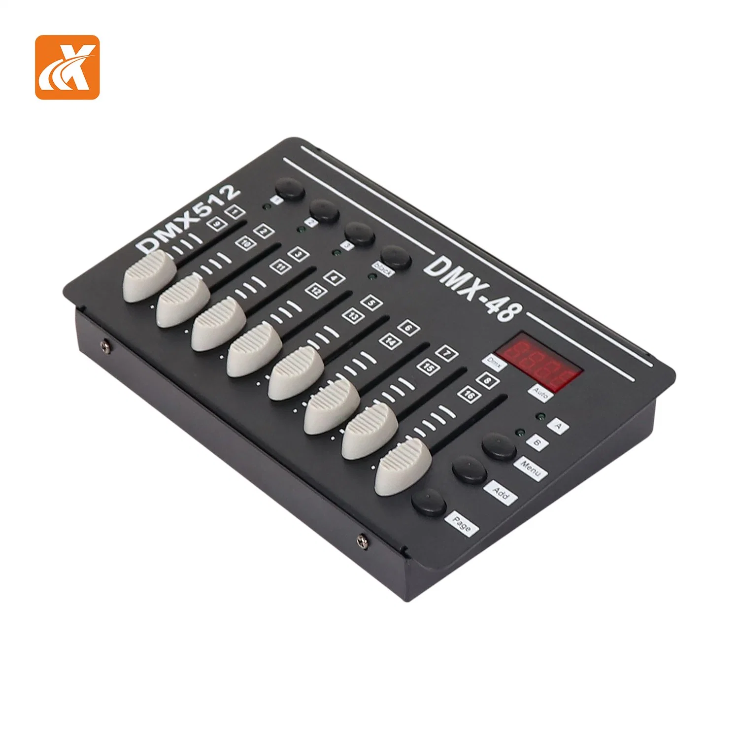 Model Kt-Mn48 Mini Console 5V 2W Power DMX512/1990 Signal Output 4-Digit Digital Soft Light Sweatshirt