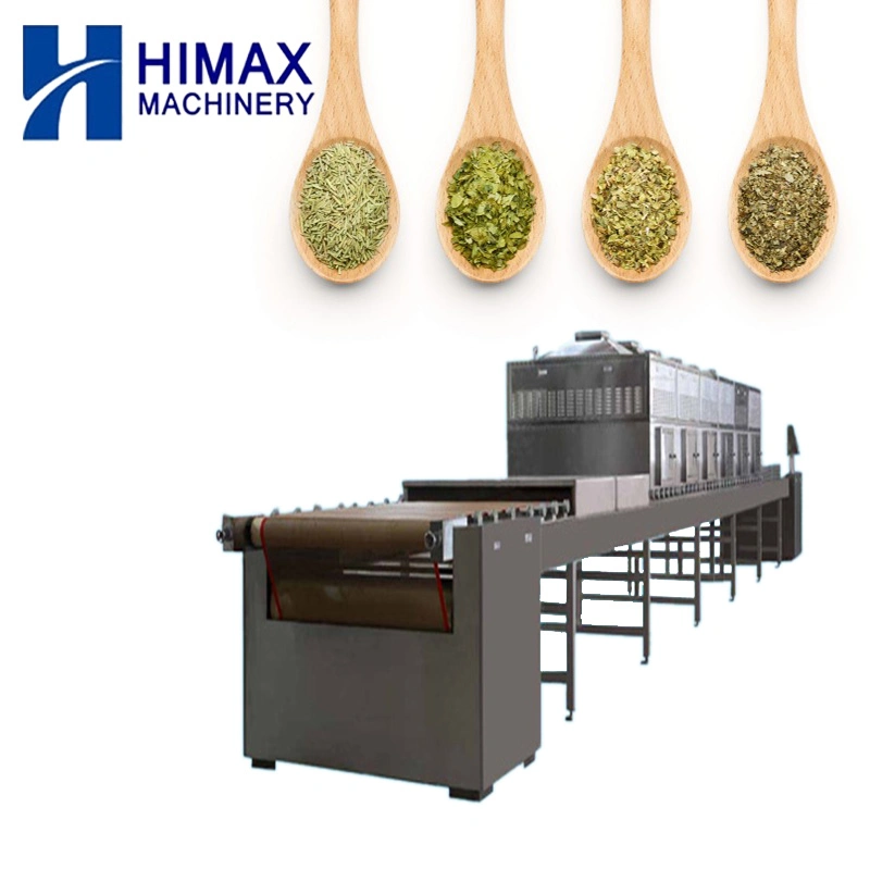 Fully Automatic Industrial Microwave Food Dryer Tea Drying and Sterilization Machine Equipment