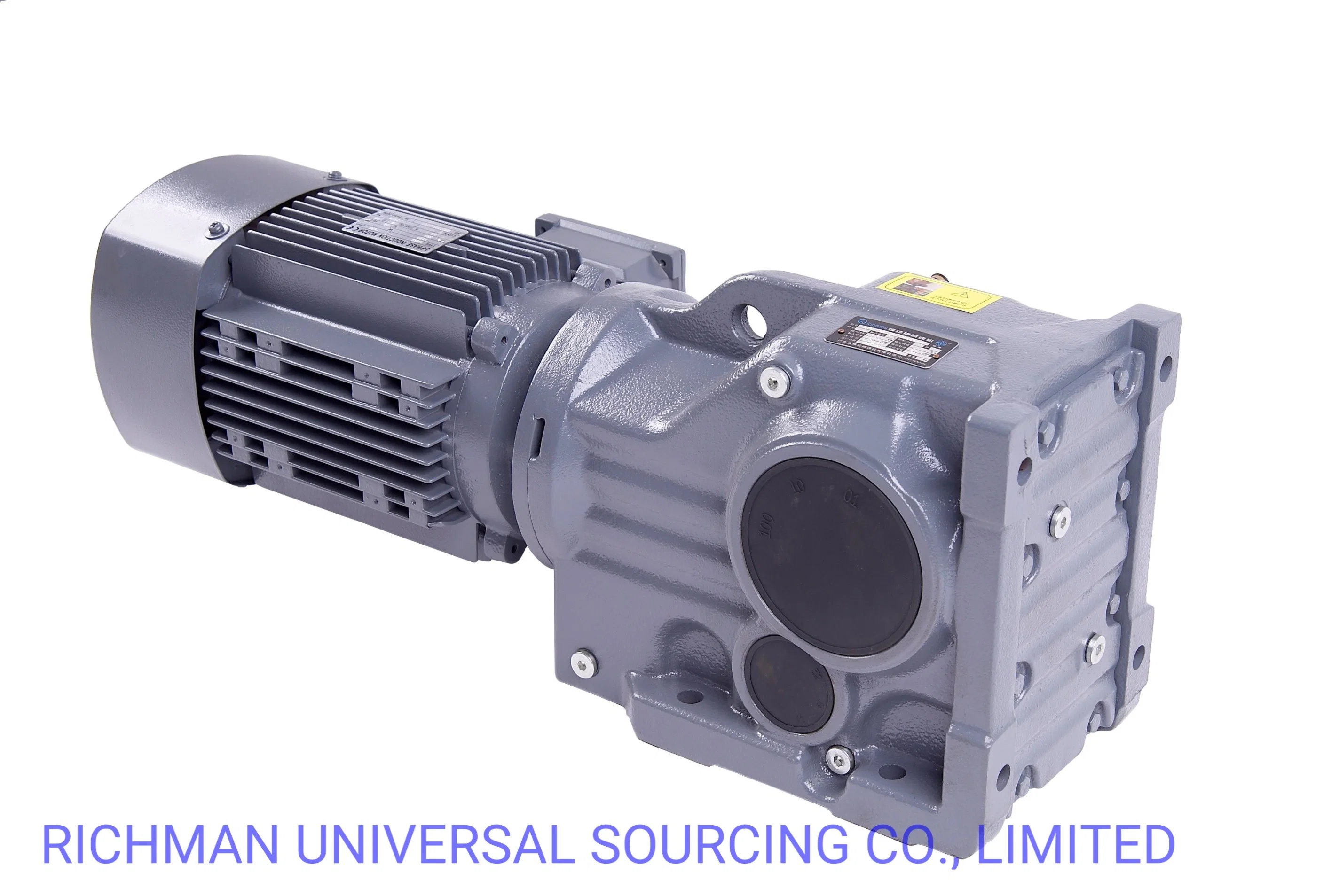 K Type Helical Bevel Gear Speed Reducer Gearboxes Motor Unit