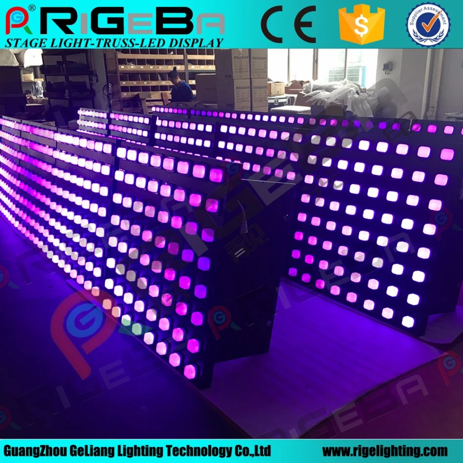 Digital LED de luz de la etapa de la cortina de la pantalla de pared para DJ/discoteca/Party/Bodas/Eventos