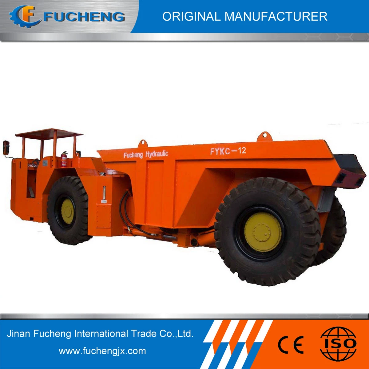 Brand New Diesel Underground mining dump truck with CE certificate