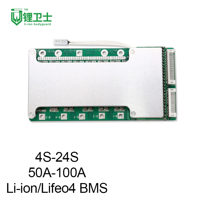 Lws Battery BMS 24s 100A 48V Smart Lithium Battery Management System with Bluetooth