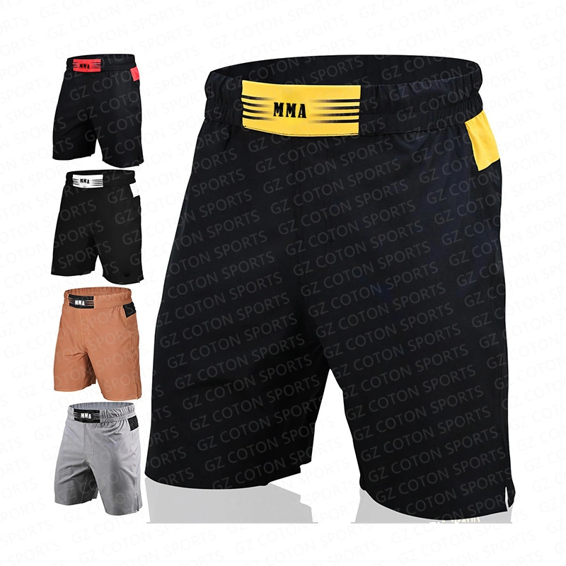 Heat Transfer Printing Polyester Bjj Grappling Fitness Muay Thai Kickboxing No Gi Wear Light Weight Jiu Jitsu Shorts
