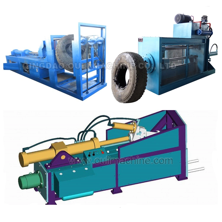 Factory Direct Sale Full Automatic Waste Tyre Cutting Machine /Waste Tyre Recycling /Rubber Powder Production Line