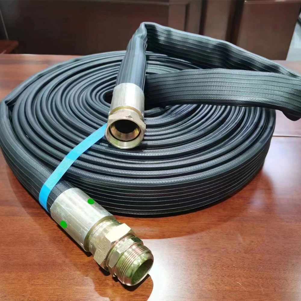 Tubo flexible de la manguera de gas de alta presión para el compresor de aire Máquina de perforación de pozos de agua