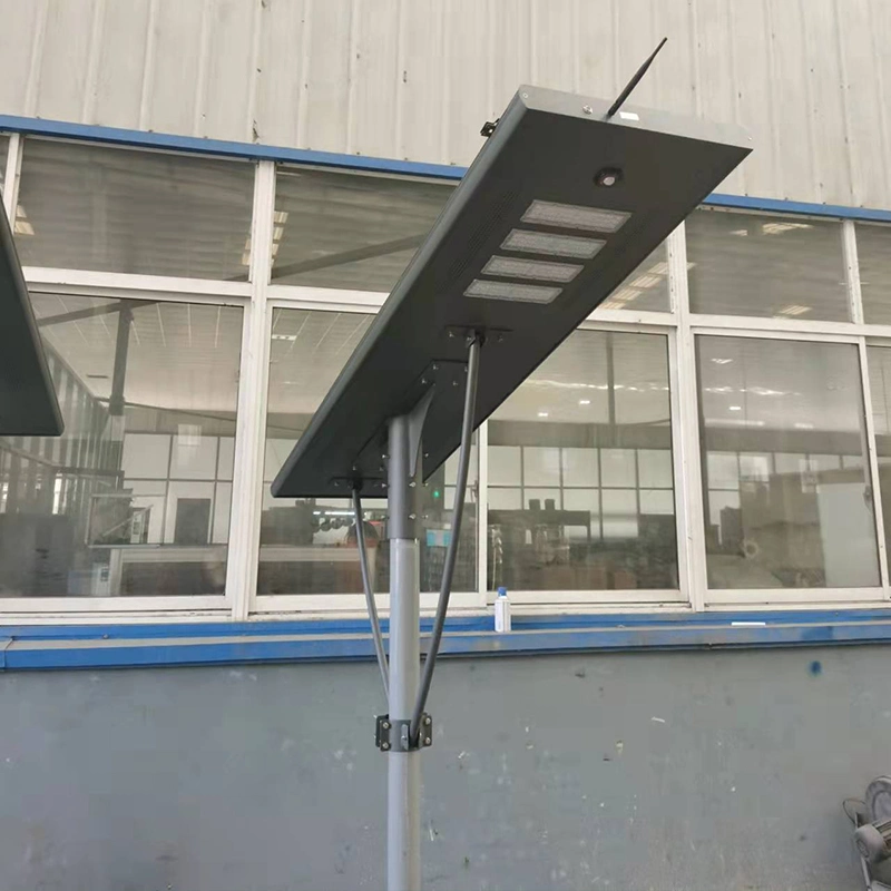 Solar Street Light مع بطارية مدمجة التنظيف التلقائي الطاقة الشمسية المتكاملة خفيف 40 واط