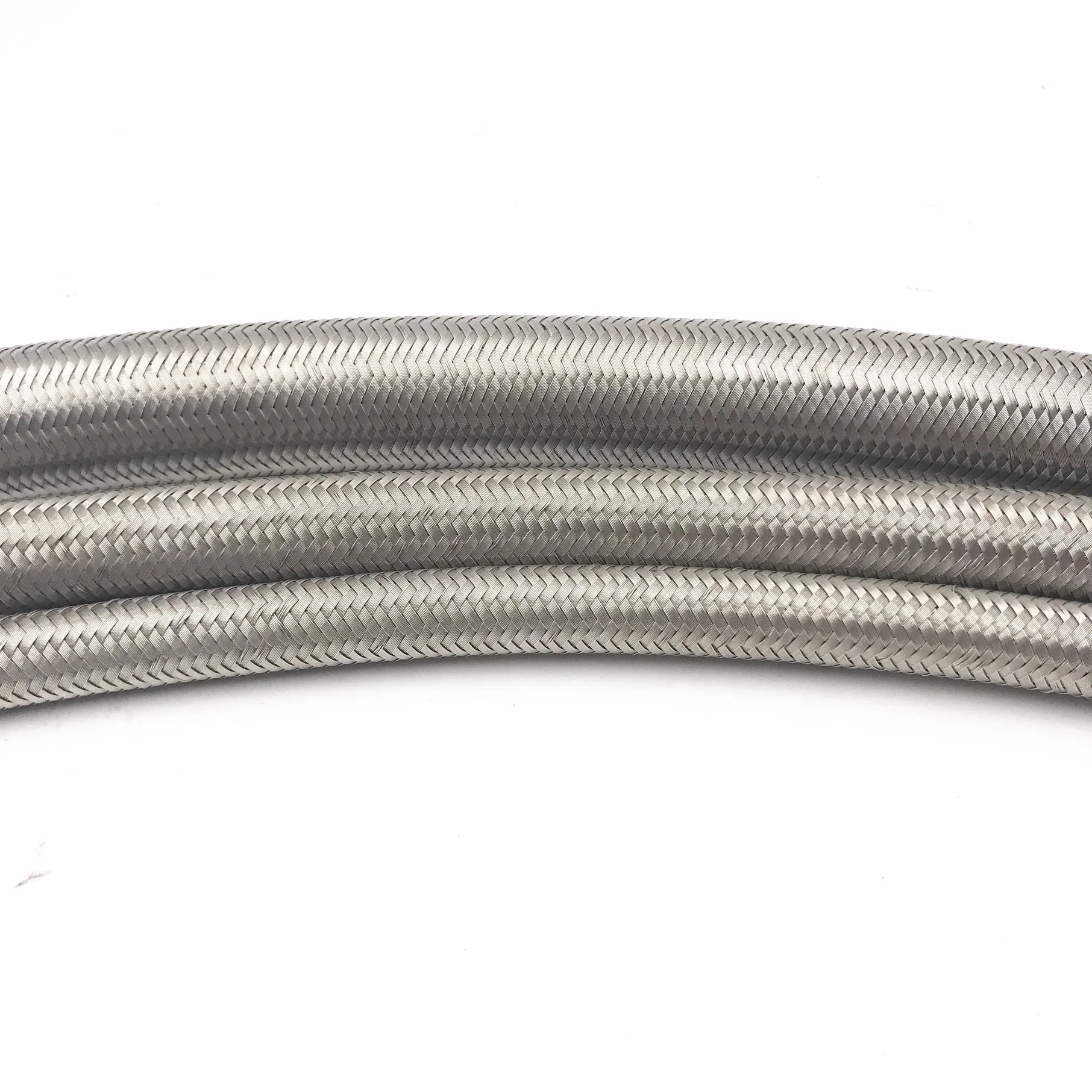 High Temperature Stainless Steel 304/316 Outer Braided PTFE Hose Pipe