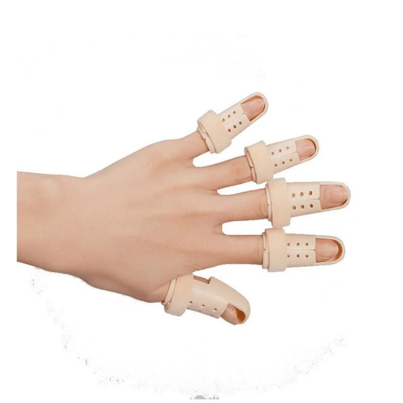 Guter Preis Kunststoff-Fingerschiene Daumen Protector Kleine Fingerschiene Für Mallet Finger