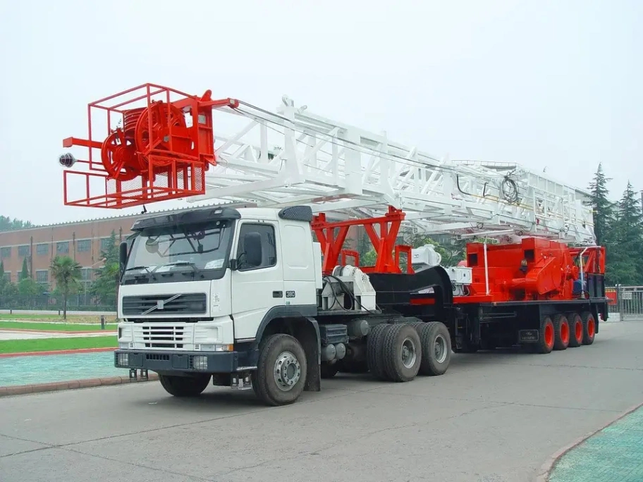 Workover Xj450 Truck-Mounted Drilling Rig Made in China