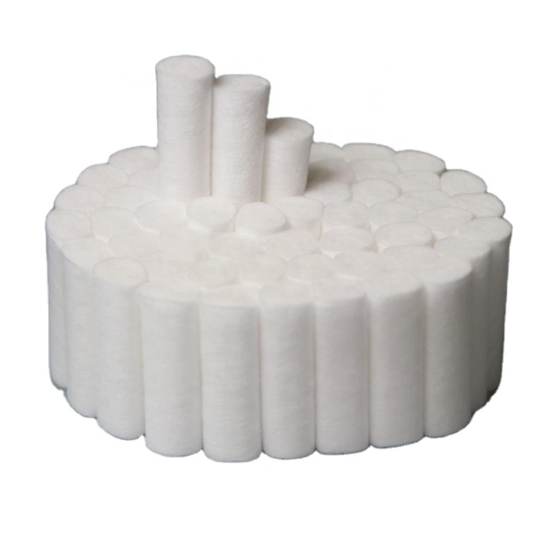 100% Pure Cotton Absorbent Disposable Wool Pad Dental Cotton Pad Roll