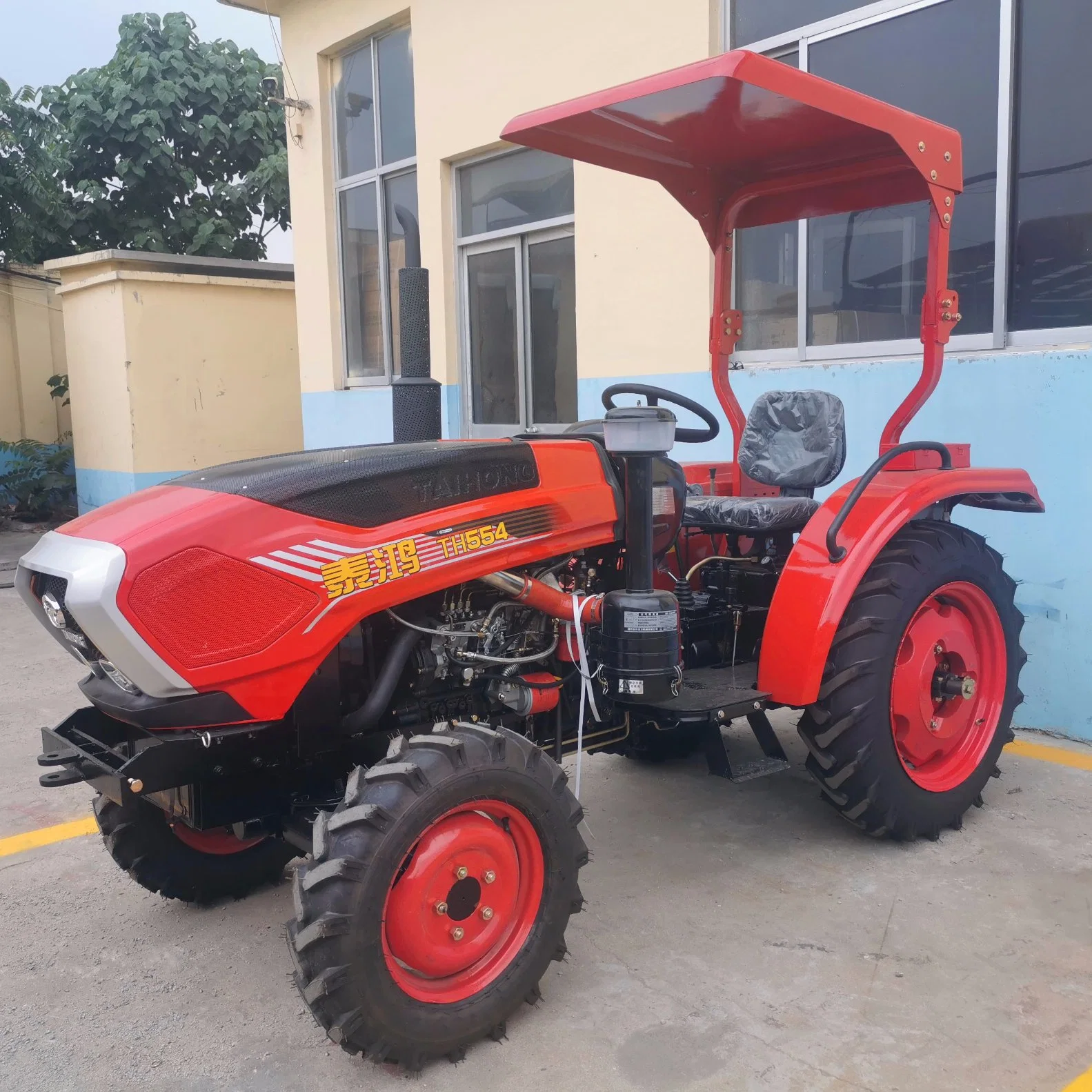 Máquinas agrícolas 45HP 4WD Mini-pequena fazenda compacto o trator fabricado na China