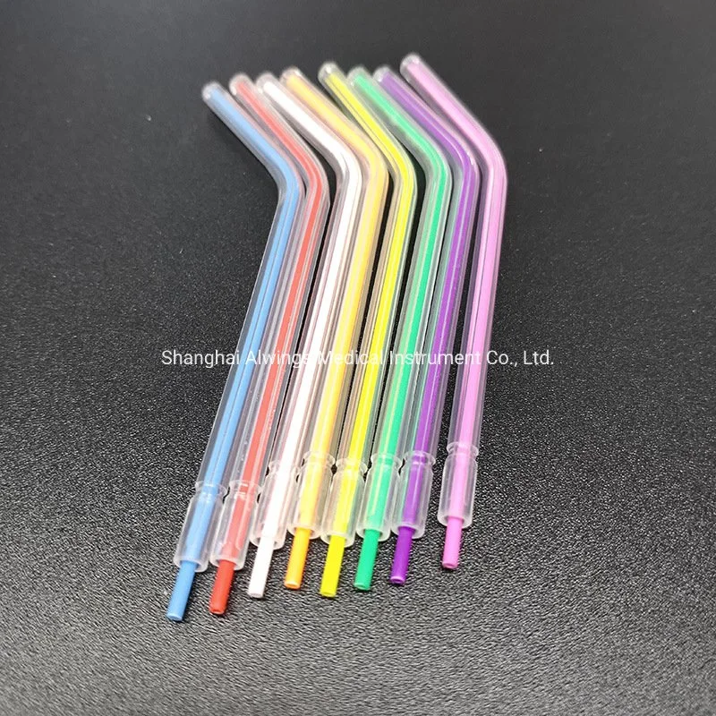 Clear Tube Colored Core Air Water Syringe Tips