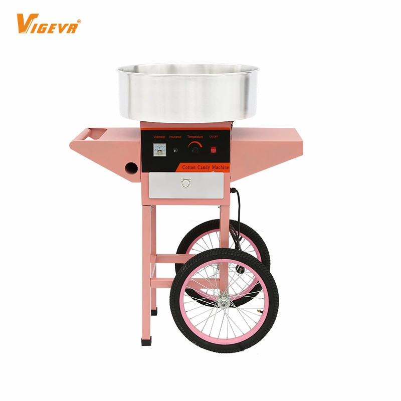 High Capacity Electric Floss Maker Snack Vending Candy Floss Machine