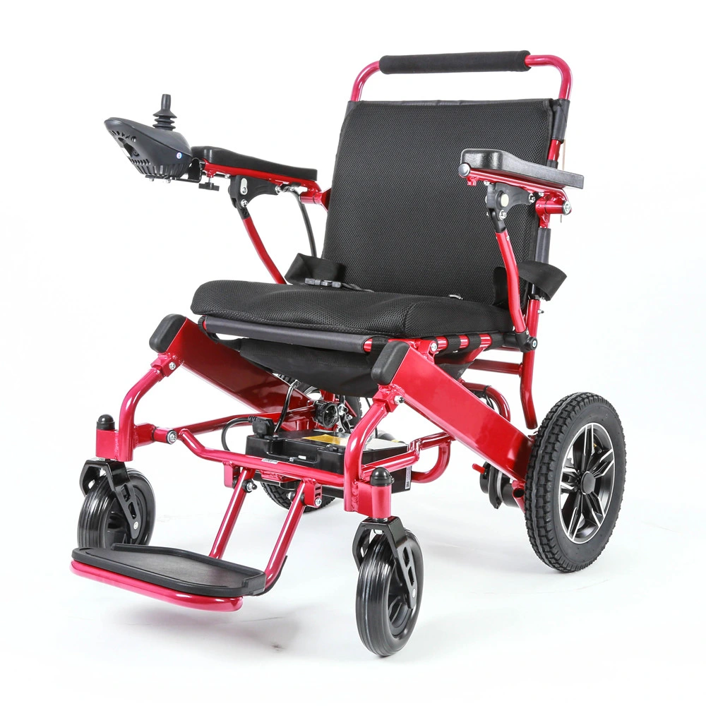 Folding Lightweight Economic Used Electric Power Wheelchair