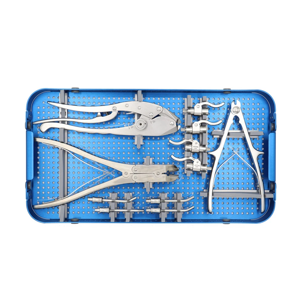 China Manufacture Orthopedic Surgical Instruments Orthopaedic Cable Instrument Set for Fracture Surgery