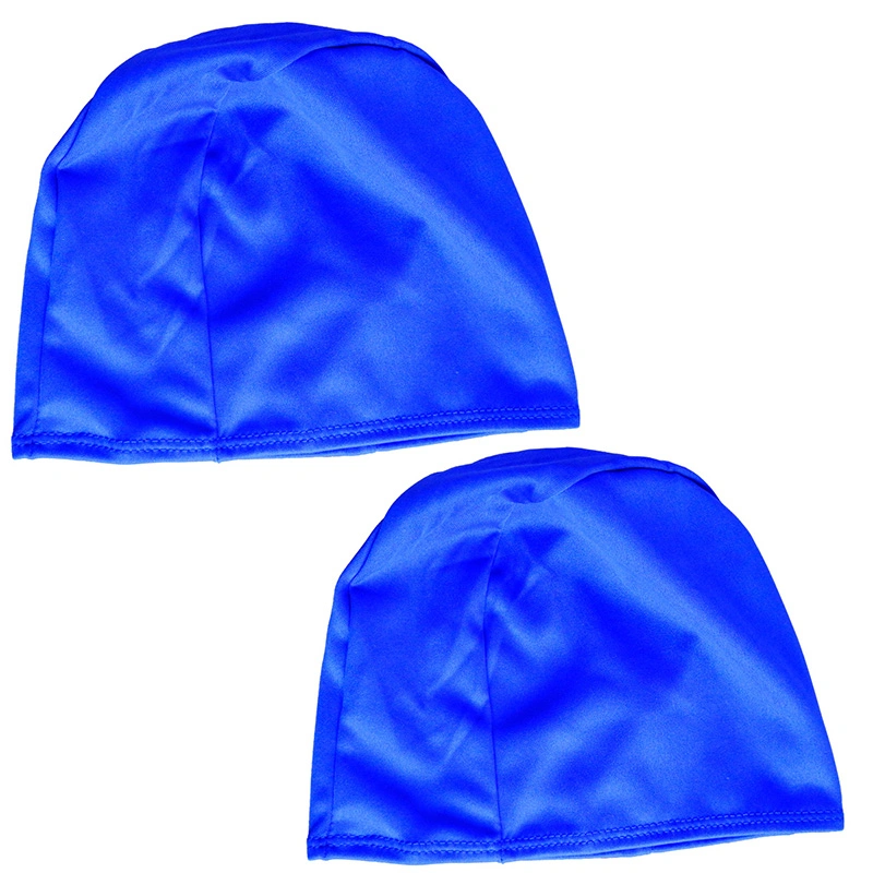 Baratos adultos Junior Swimming Caps for Men Women Water Park Gorro de baño Gorra de baño de poliéster para adultos niños Niños