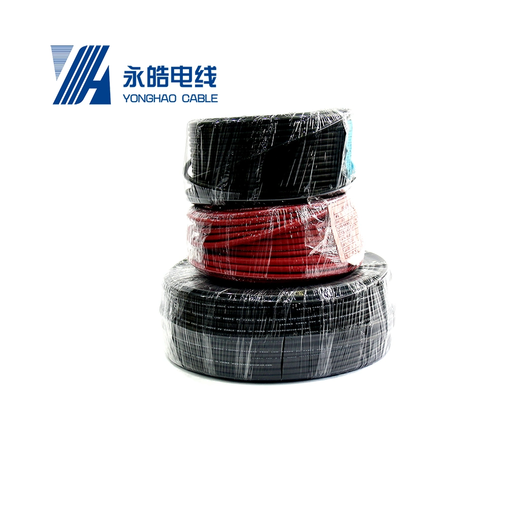 TUV Certified High and Low Temperature Resistance Photovoltaic DC Wires and Cables for Outdoor Solar Equipment