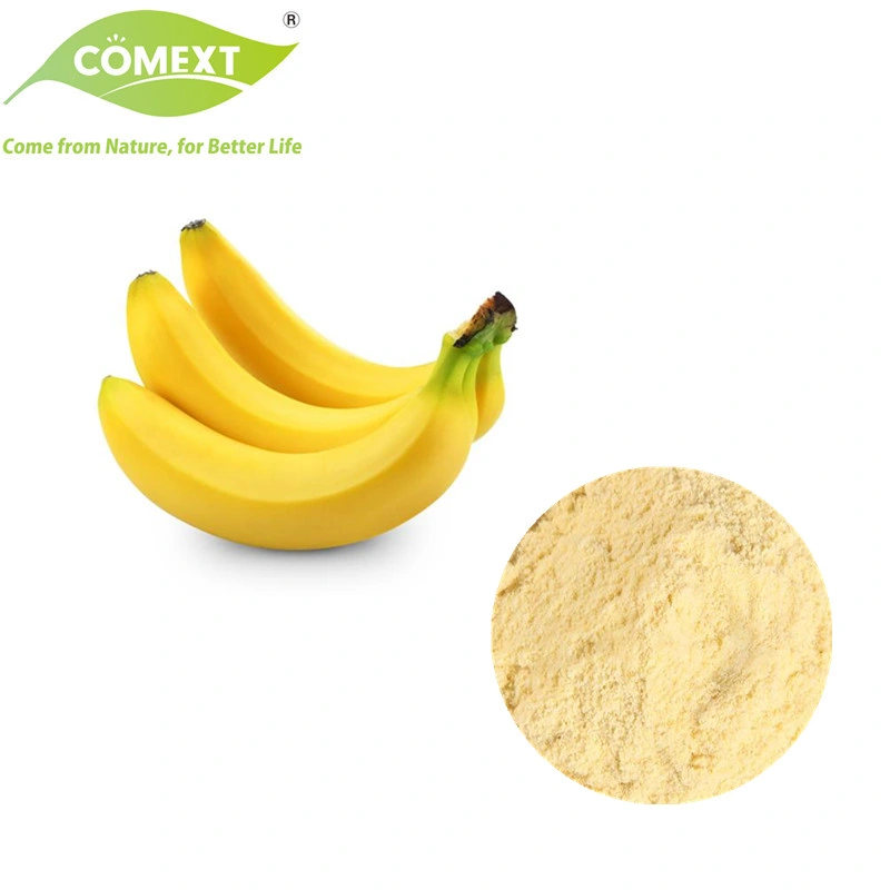 Comext Qualidade Alta amostra grátis proteger o estômago aditivo alimentar orgânicos de pó de bananas secas de congelamento de frutos de banana em pó