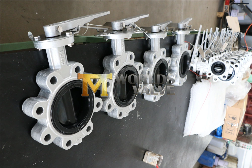 Full Rubber Lining Lugged and Tapped Butterfly Valve with Ce ISO Wras Acs Approval