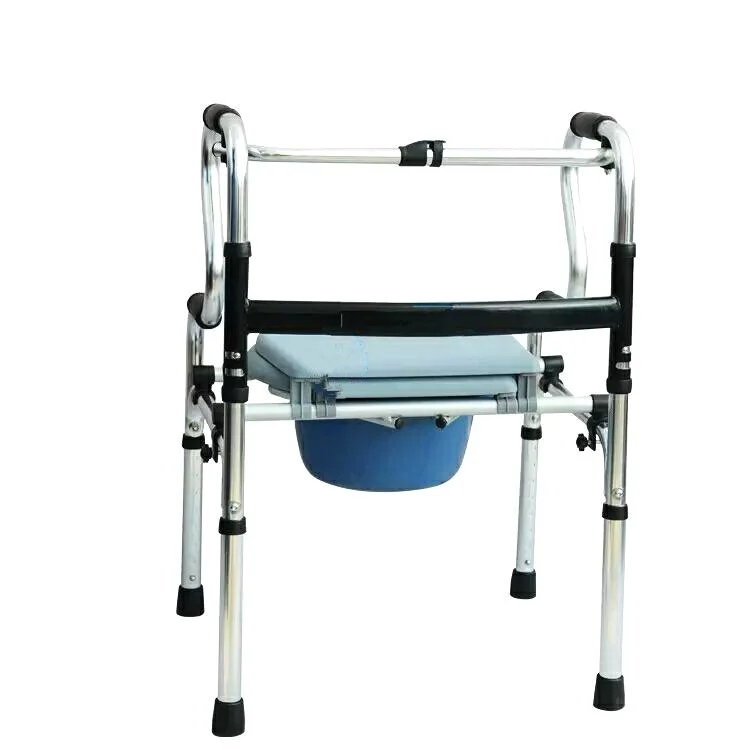 Plegable Portátil silla silla retrete inodoro portátil para discapacitados y Ederly