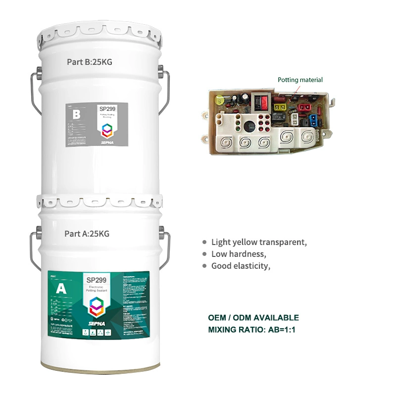 Weather Resistance Electronic PU Adhesive Potting Sealant for PCB/IGBT/Controller