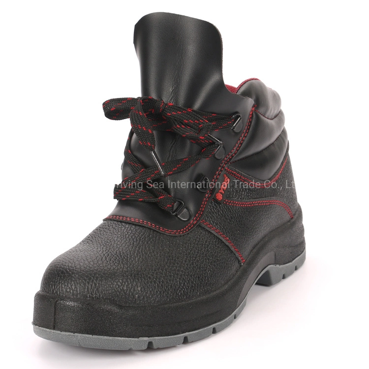 High quality/High cost performance  PU Leather Safety Shoes Used in Tough Surrounding