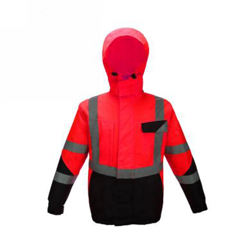 Hi Viz Reflective Jacket Winter Safety Work Wear Uniform Apparel