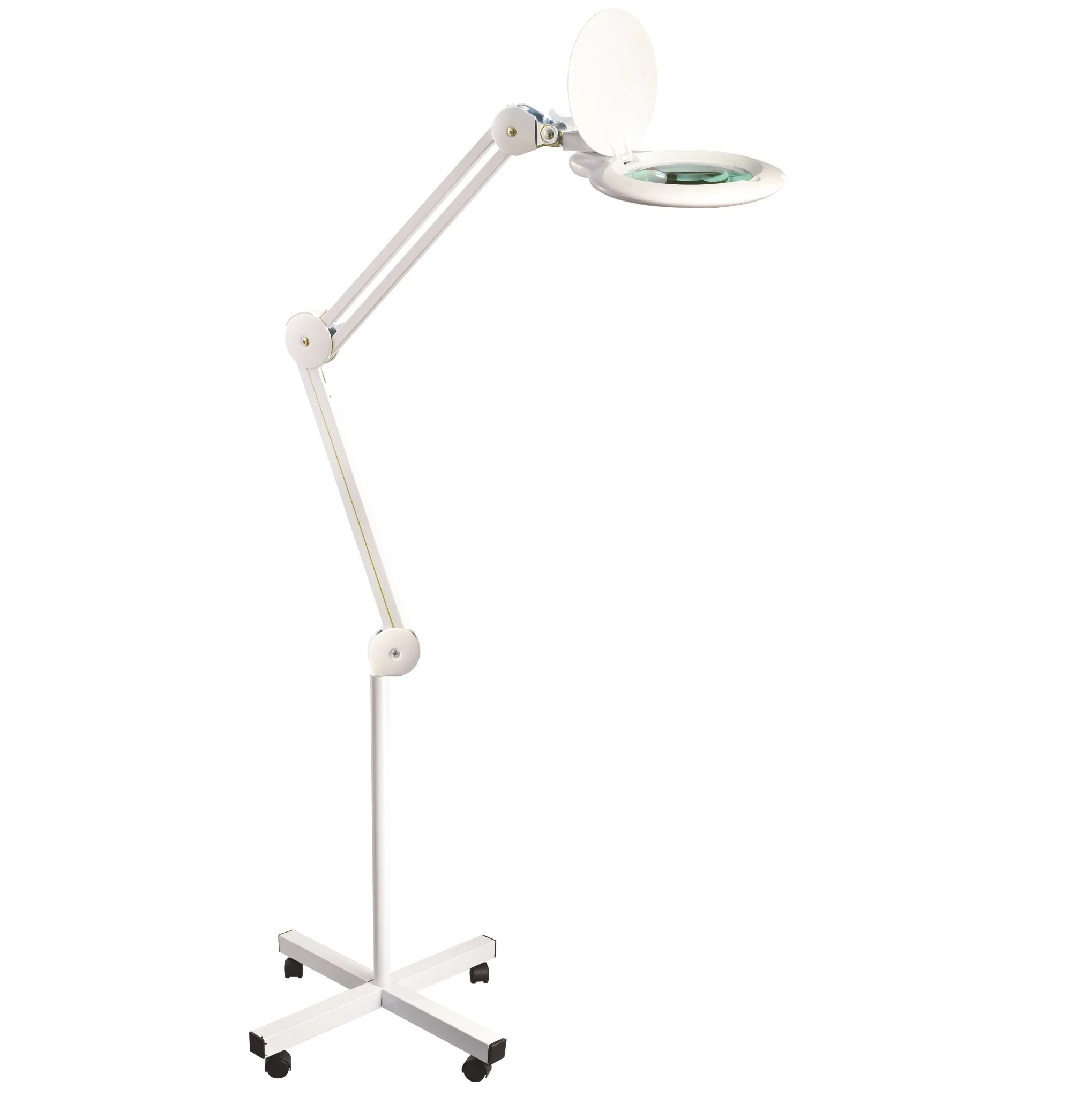 Factory Modern Design LED Magnifier Lamp with Floorstand Medical Cosmetic Dental Magnifying Lamp Equipment