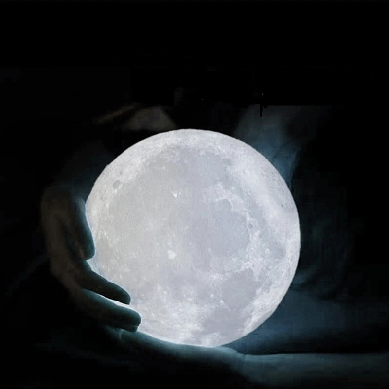 3 D Printing Moon Light for Christmas Celebration Gift