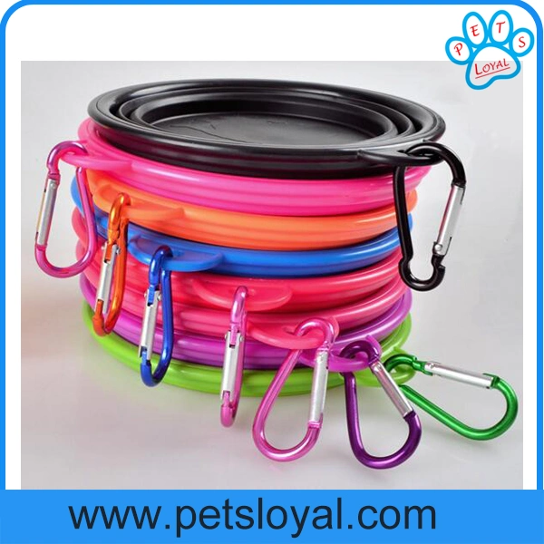 Factory Cheap Silicone Collapsible Pet Dog Travel Bowl