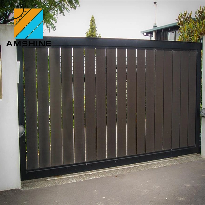 Maison qui sert de la sécurité de la porte coulissante de la Cour l'entrée entrée porte en aluminium