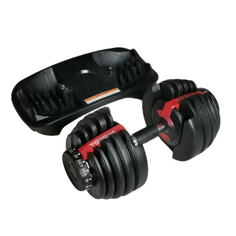 Large Free Weights Fitness Dumbells Pair Adjustable Dumbbell
