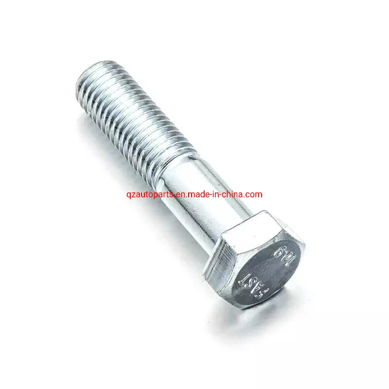 Popular los tornillos de cabeza hexagonal de acero de grado 8.8 DIN tornillo hex.