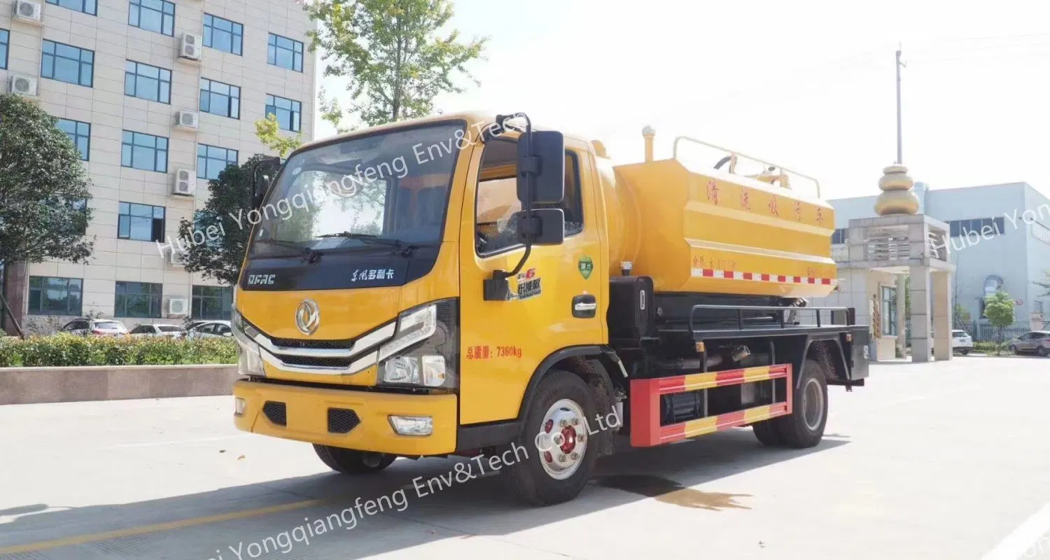 Factory Cheap Price 4*2 4m3 5m3 7m3 10m3 12m3 Dongfeng Sewage Suction Truck