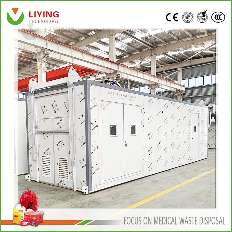 Professional Medical Refuse Sterilizer Hospital Waste Disposal Treatment Machine Waste Management Facility