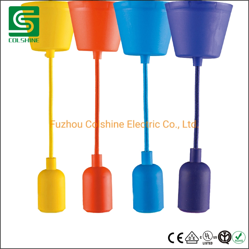 Silicone Ceiling Light Candy Colors Pendant Light Chandelier Lamp