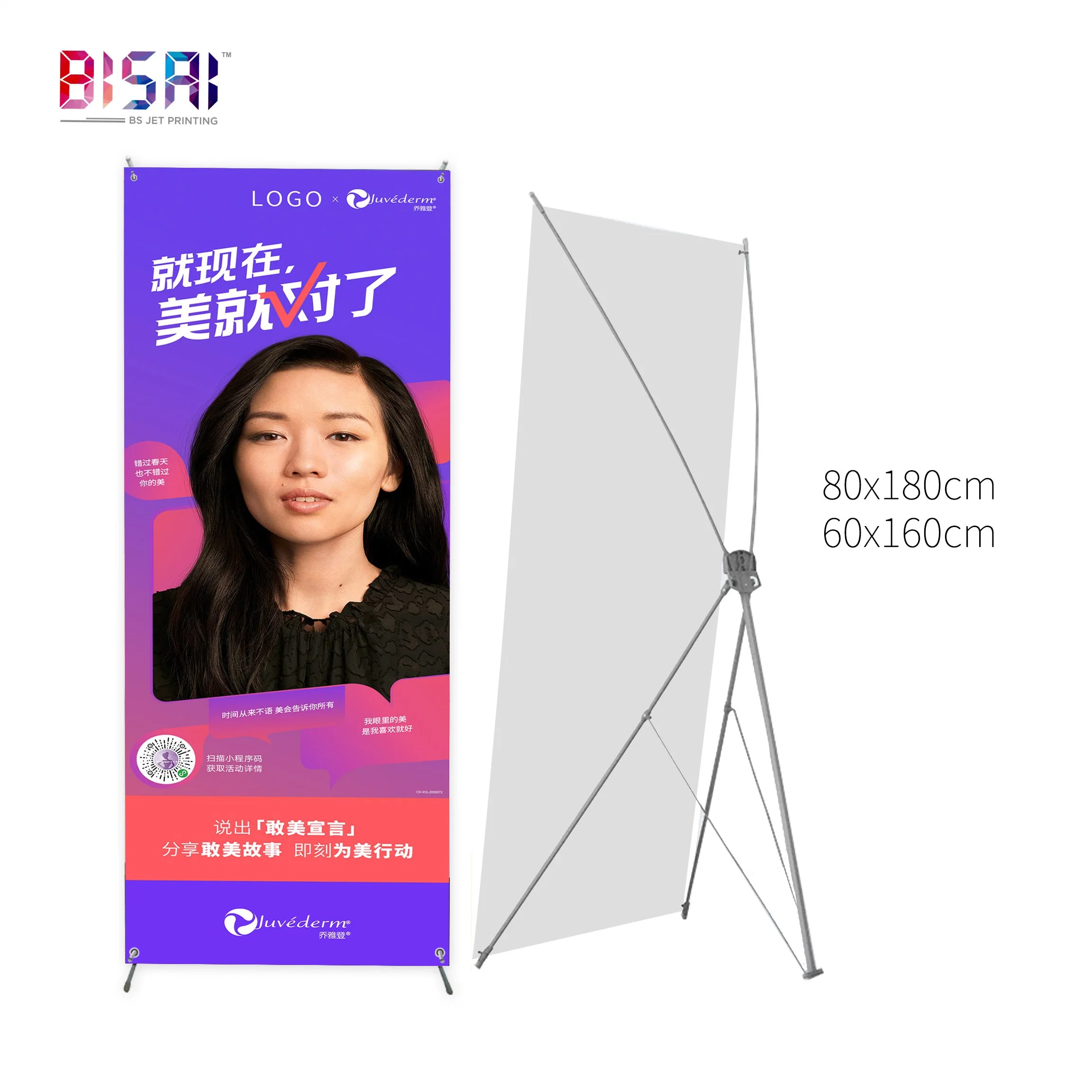 China Großhandel/Lieferant	benutzerdefinierte	Förderung	PVC	Acryl	Stand	Karton	X-Stand	Outdoor 	Werbeaufrollständer für Banner