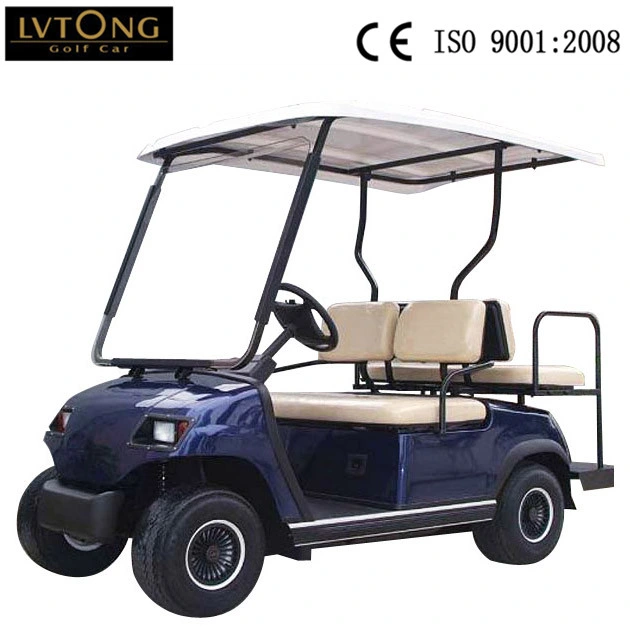 4 Wheel Drive Strong Power Lithium Battery New 4 Seater Electric Golf Cars in China